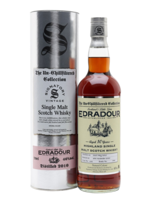 Signatory Vintage Edradour Sherry 10 Year Old Whisky (46% ABV) – Liquor Delivery Toronto