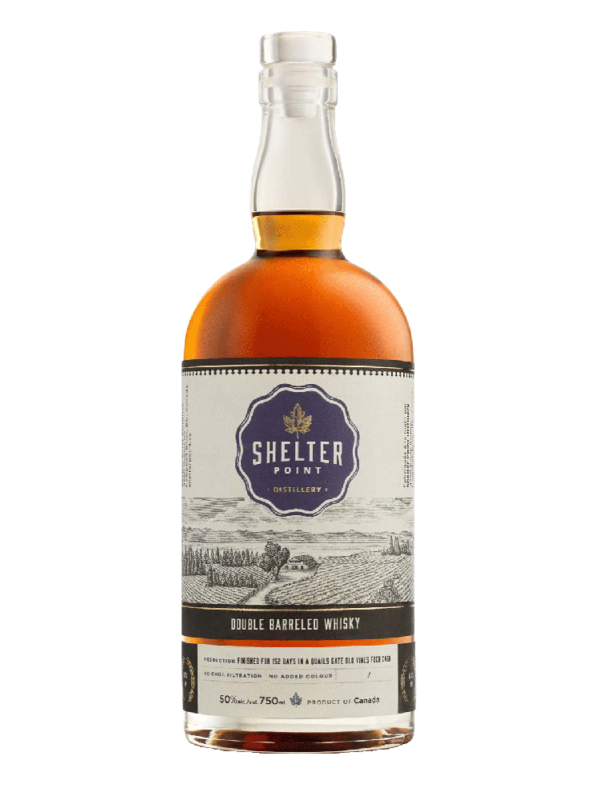 Shelter Point French Oak Double Barreled Whisky – Liquor Delivery Toronto